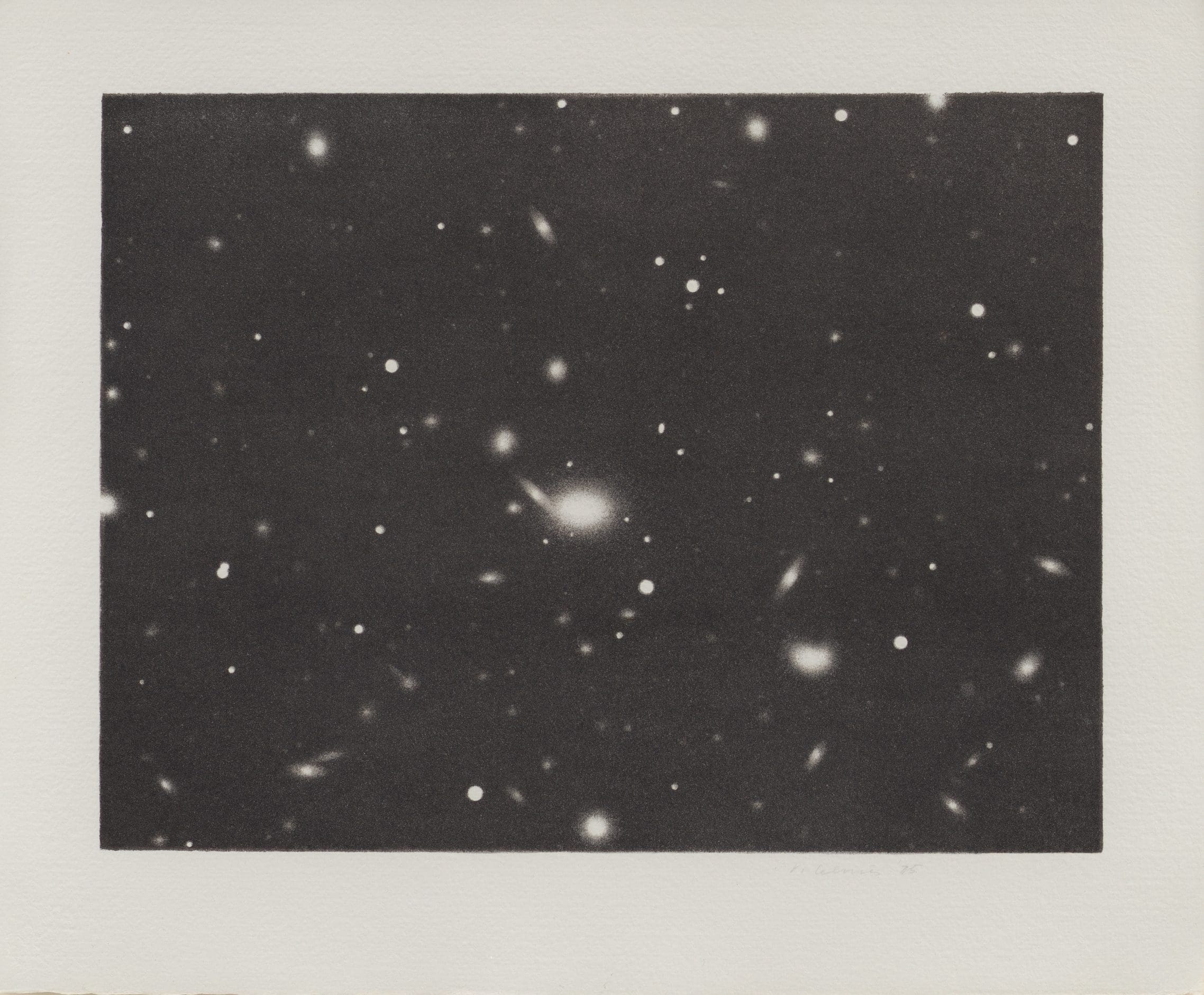 Untitled (Galaxy) by Vija Celmins
