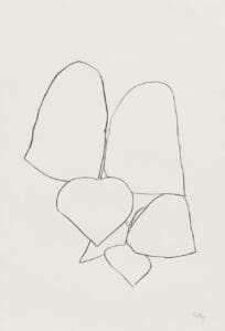 Ellsworth Kelly String Bean Leaves II print
