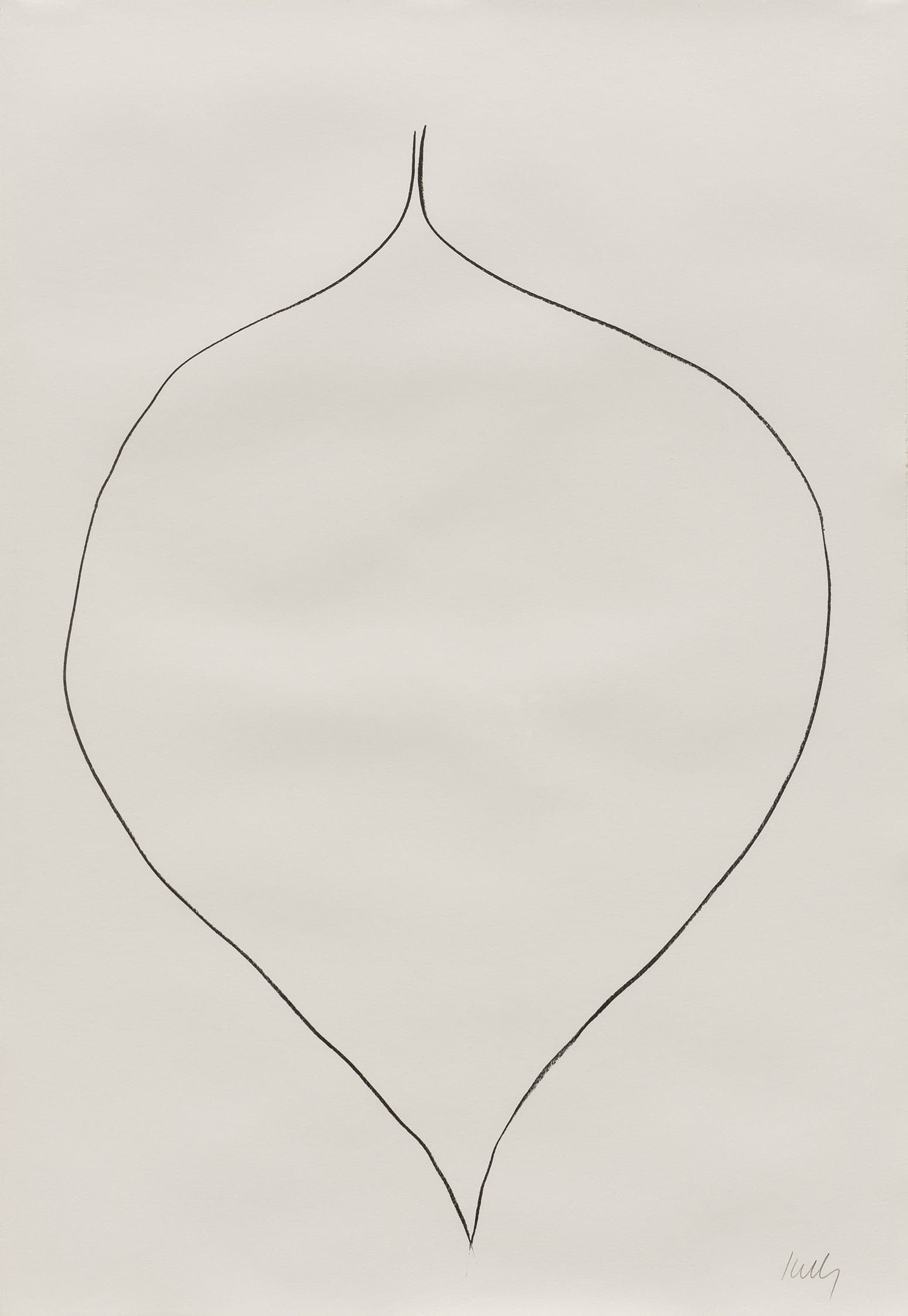 Catalpa Leaf by Ellsworth Kelly