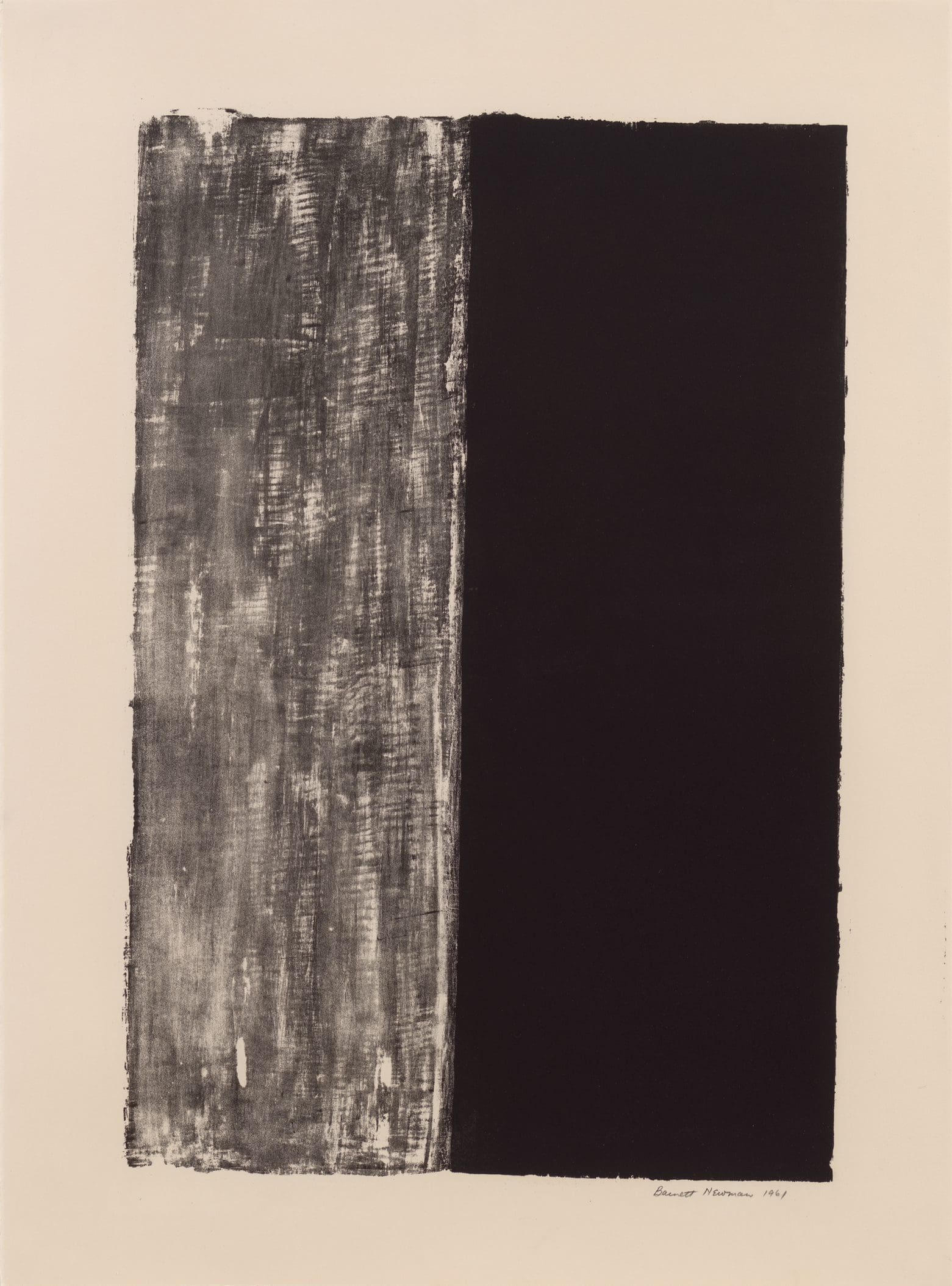 Untitled by Barnett Newman