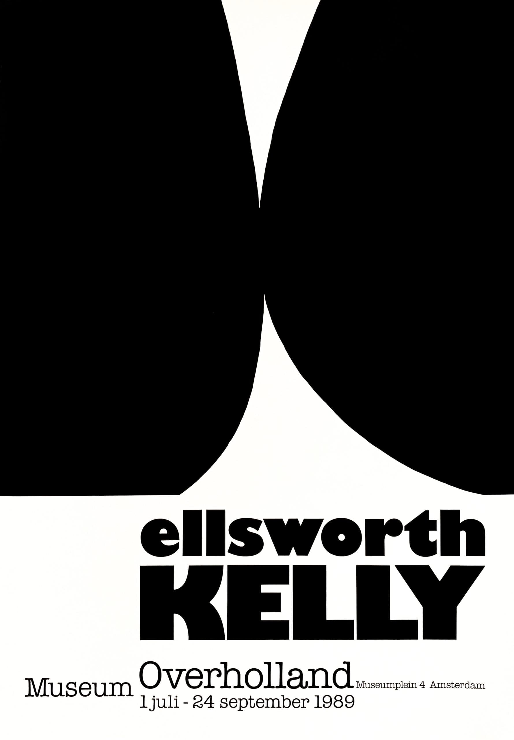 Ellsworth Kelly, Museum Overholland (Black Rebound)