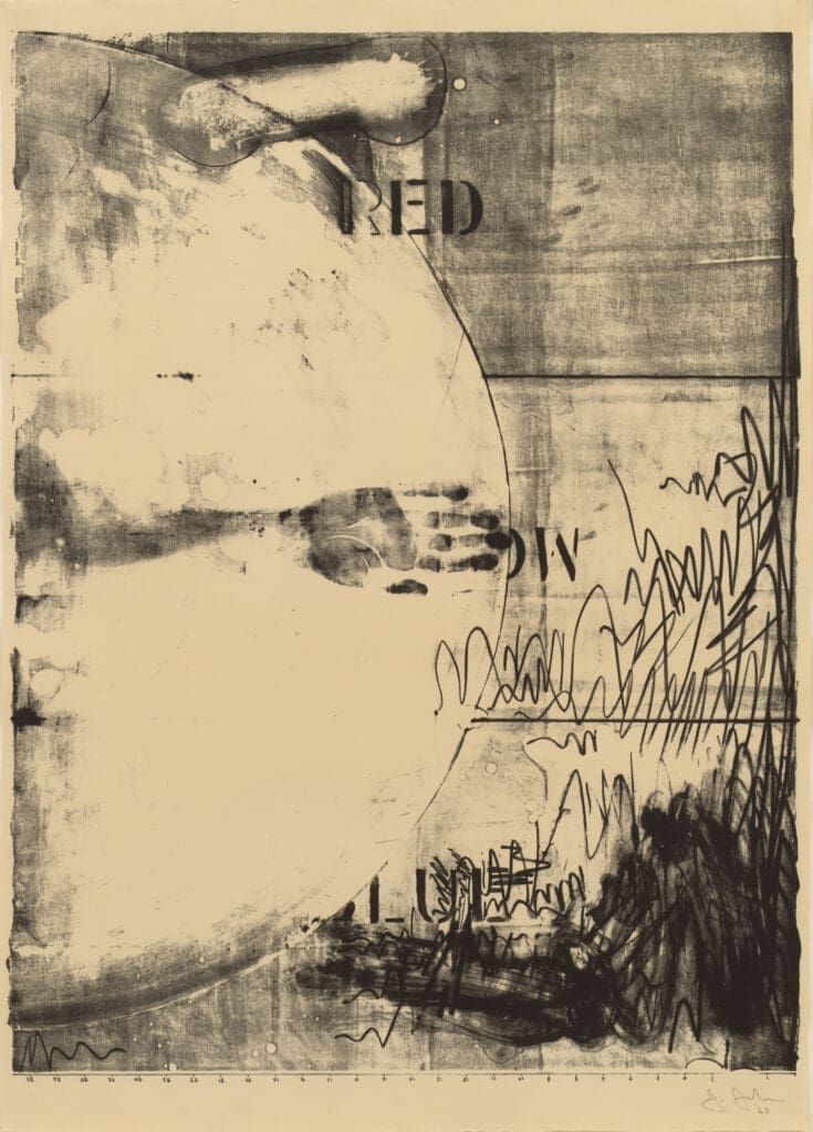 Jasper Johns Hatteras print