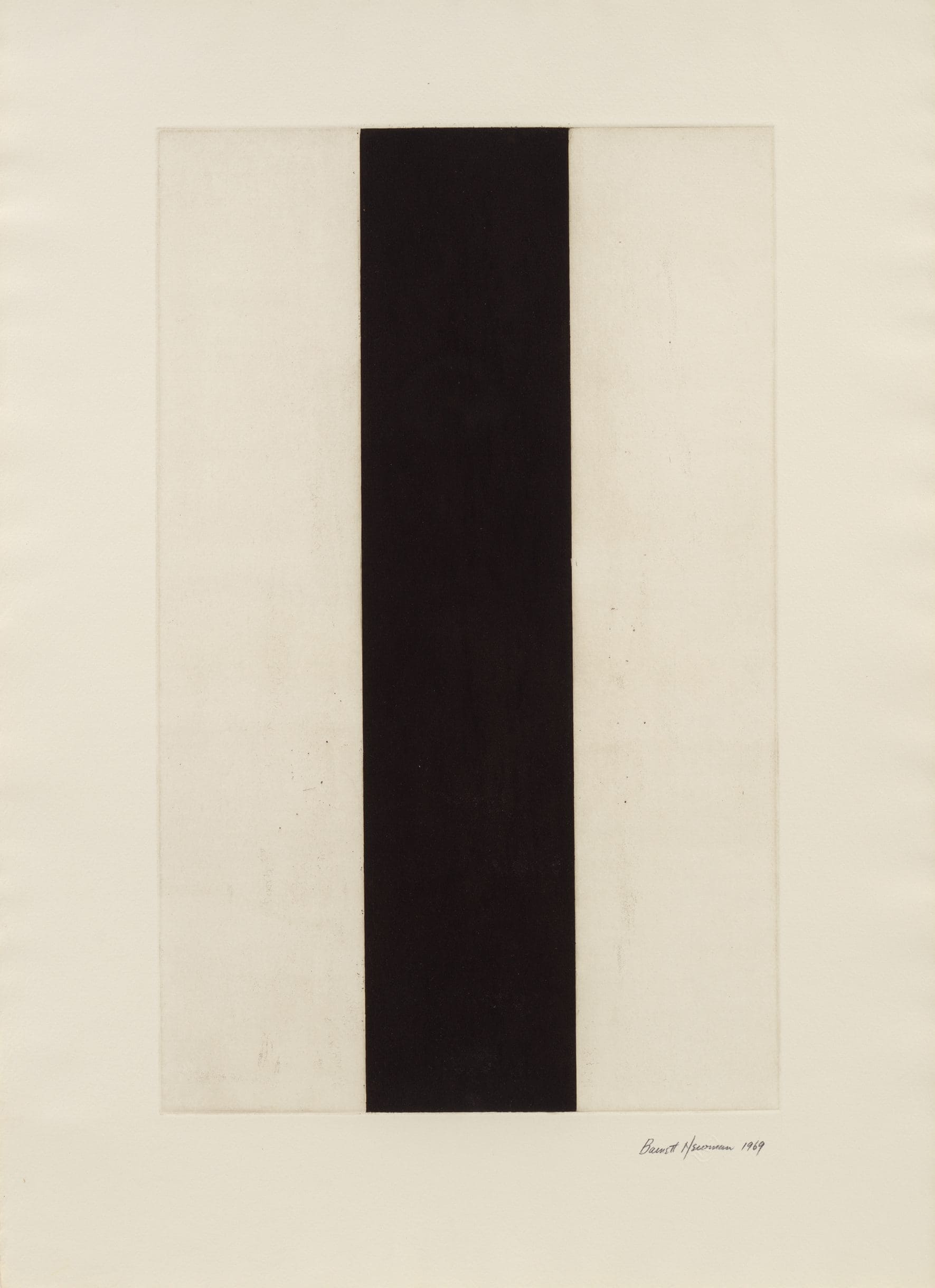 Untitled Etching 2 by Barnett Newman