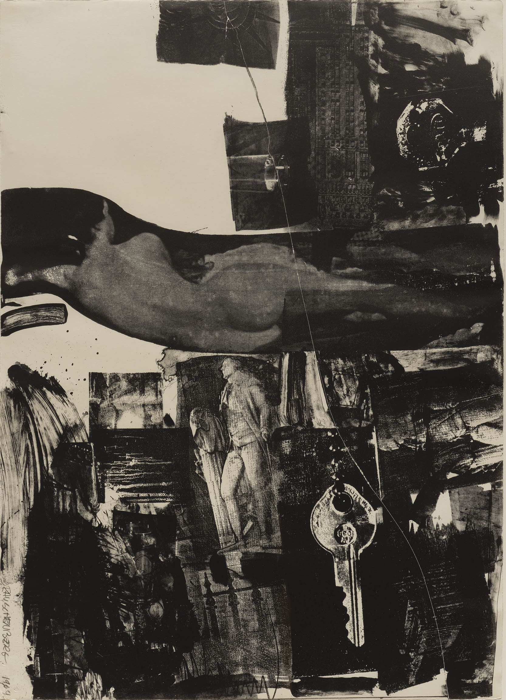 Robert Rauschenberg Breakthrough I print