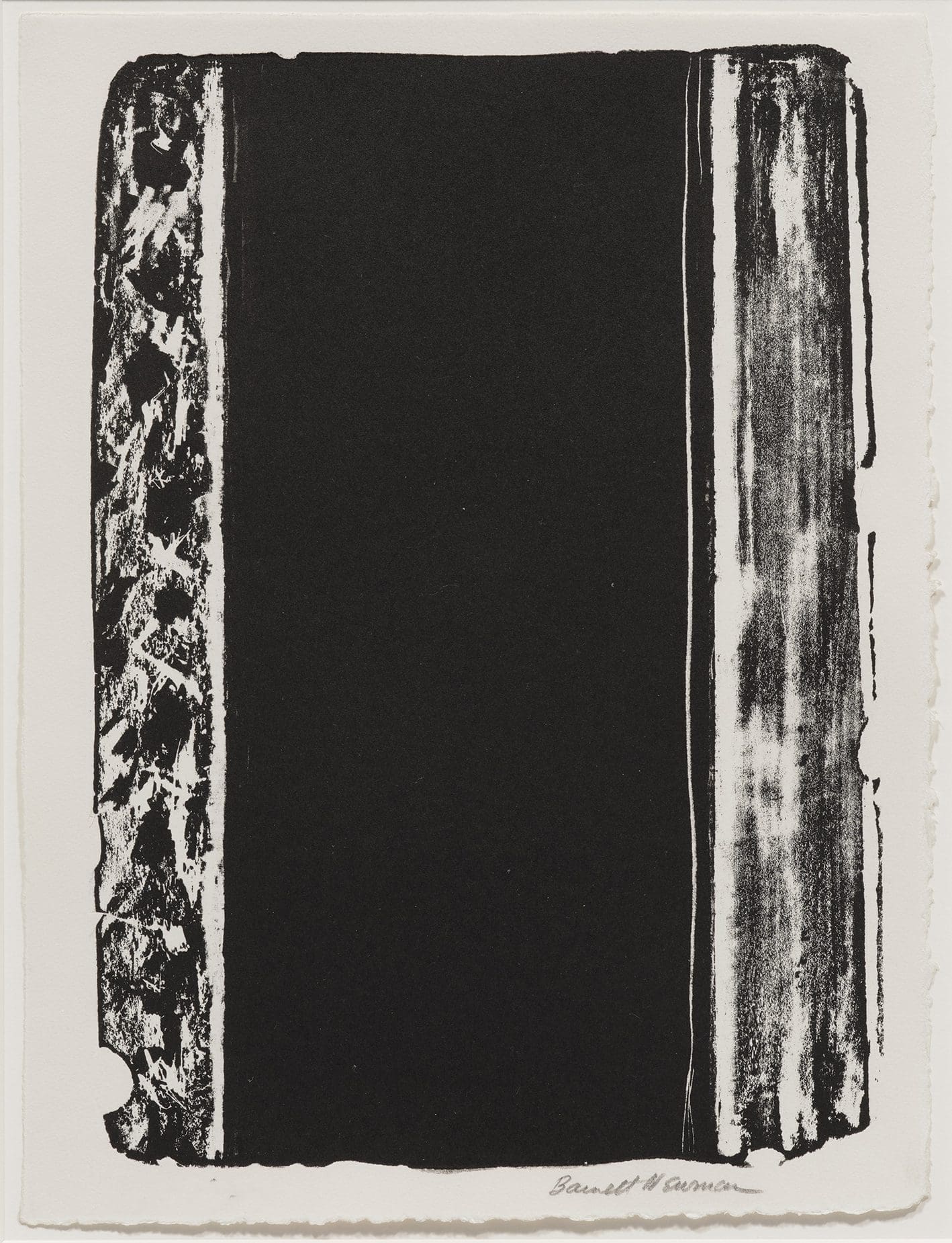Untitled by Barnett Newman
