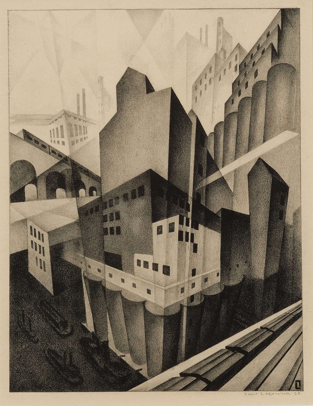 Minneapolis by Louis Lozowick