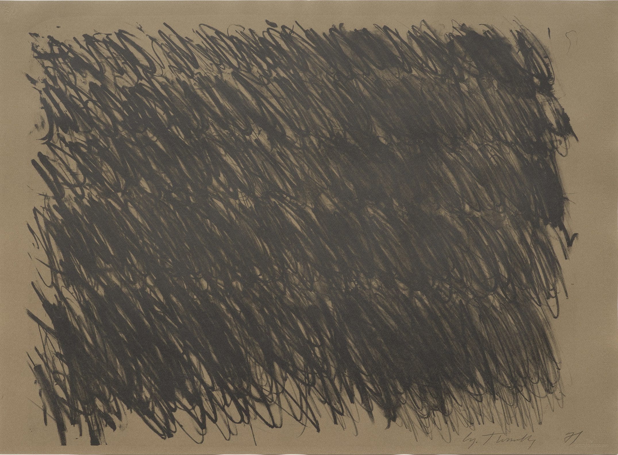 Untitled by Cy Twombly