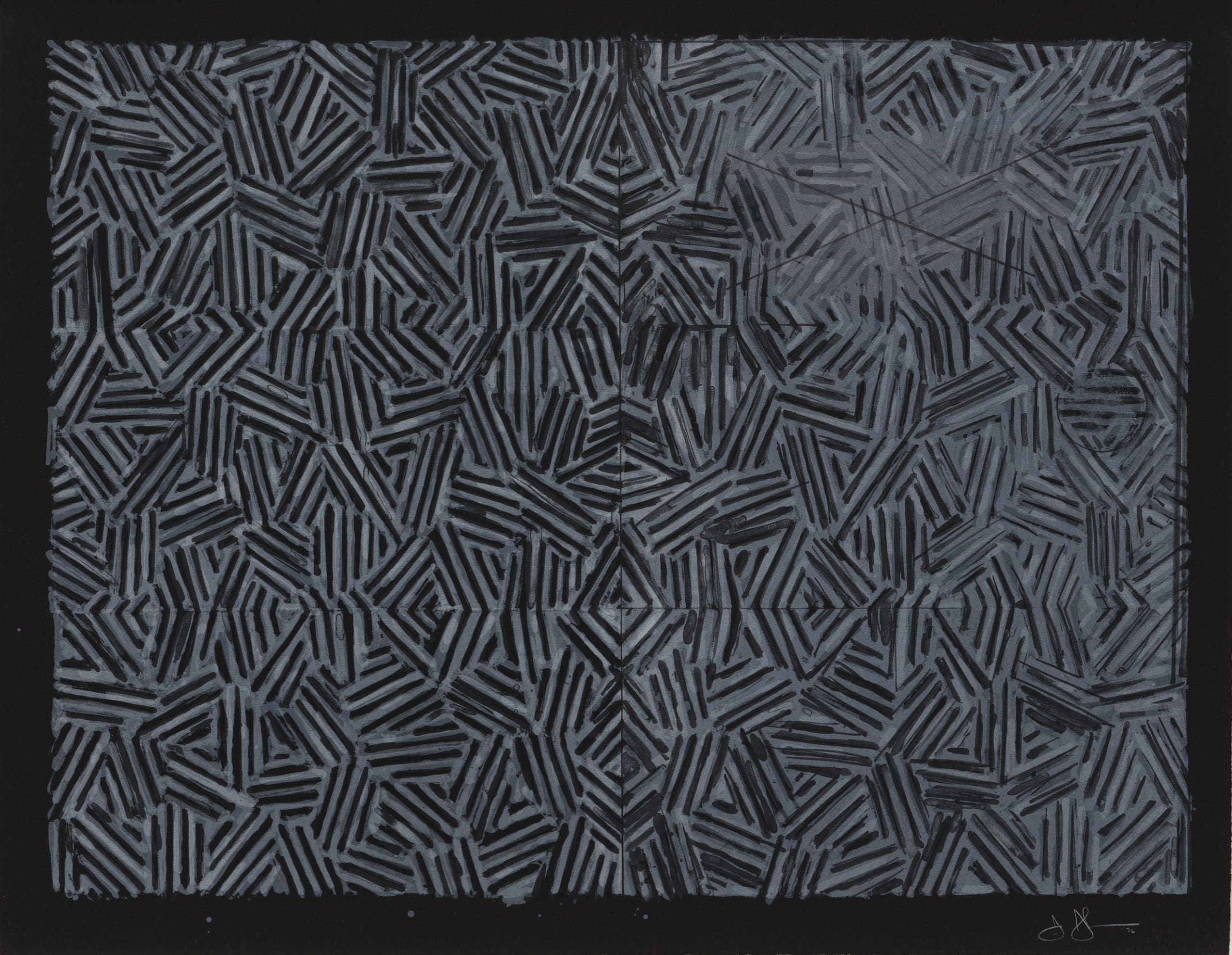 Corpse and Mirror by Jasper Johns