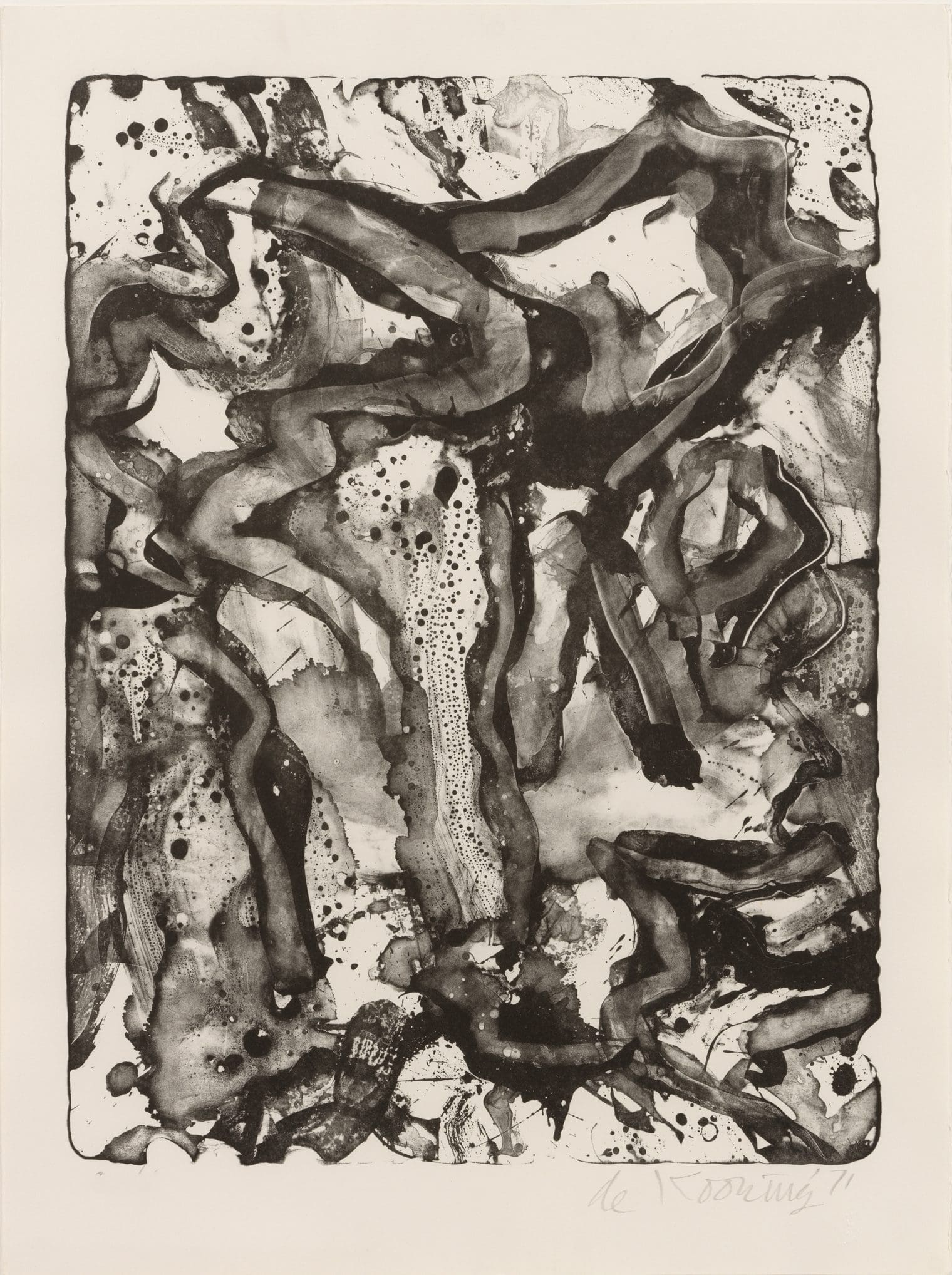 Landscape at Stanton Street by Willem de Kooning
