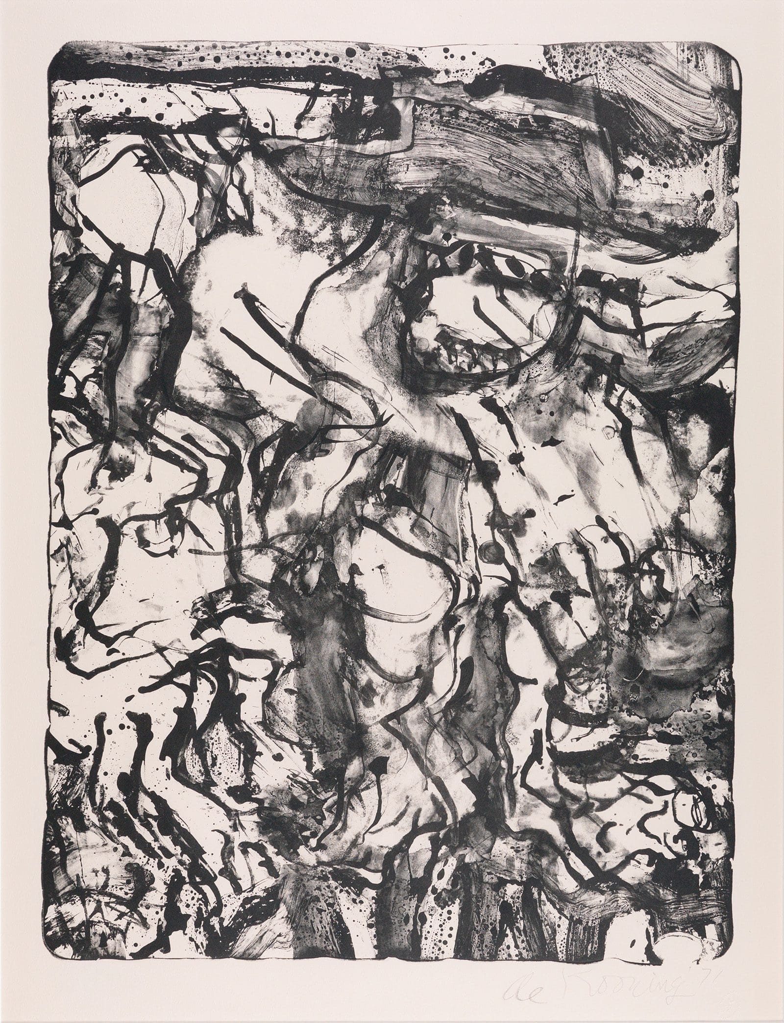 The Preacher by Willem de Kooning