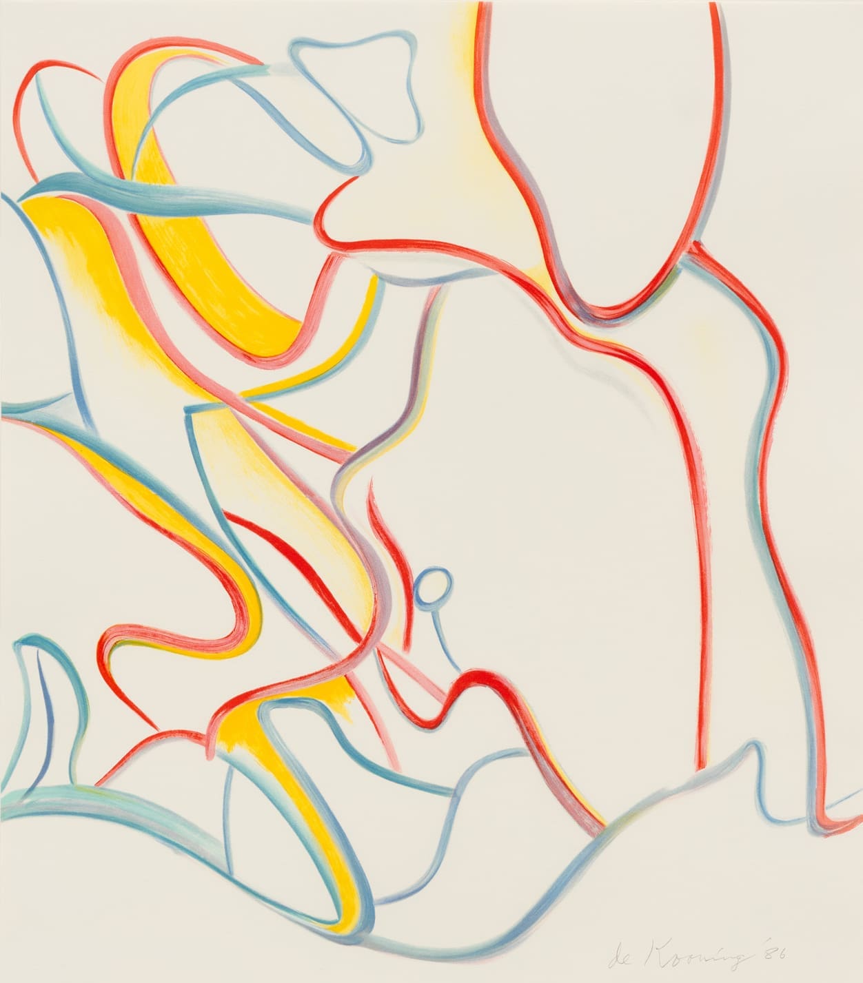 Untitled (from the Quatre Lithographies series) by Willem de Kooning