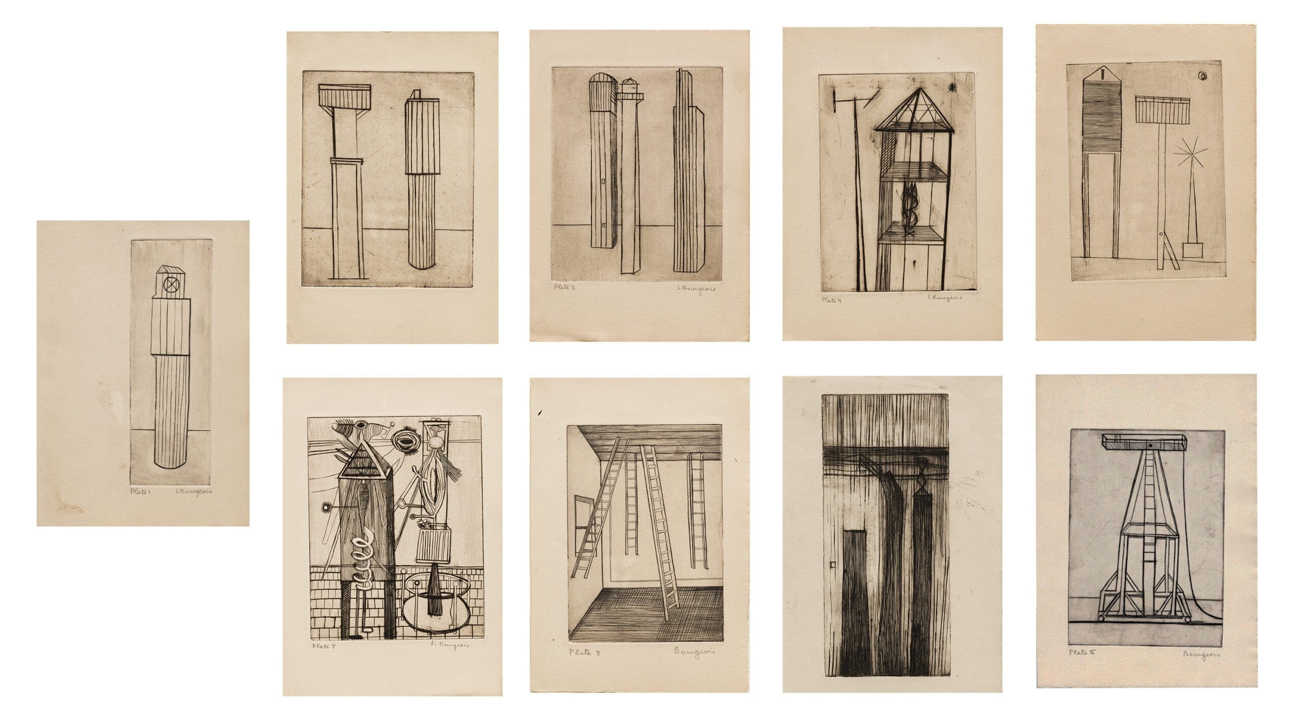 He Disappeared Into Complete Silence by Louise Bourgeois