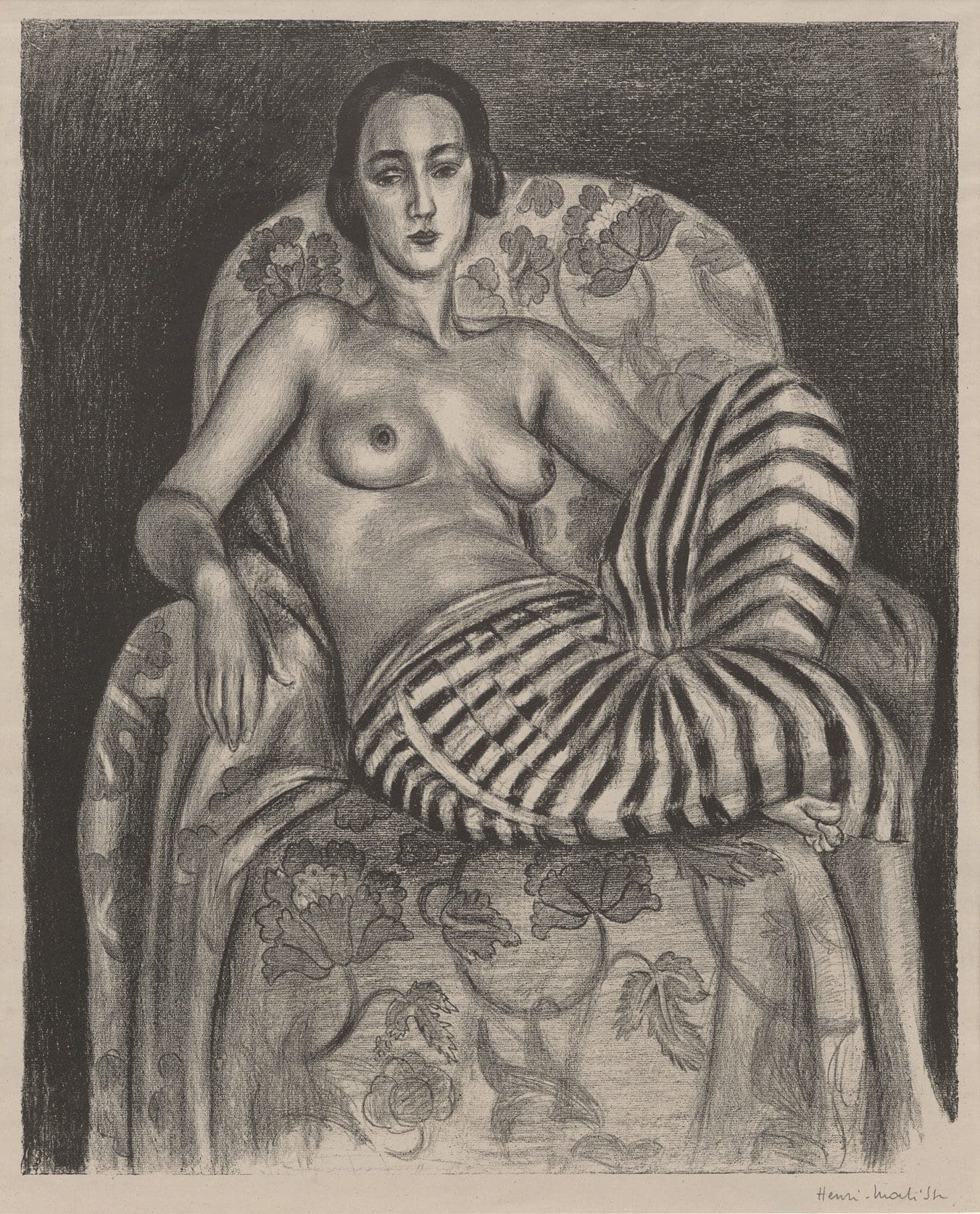 Grande odalisque à la culotte bayadère by Henri Matisse