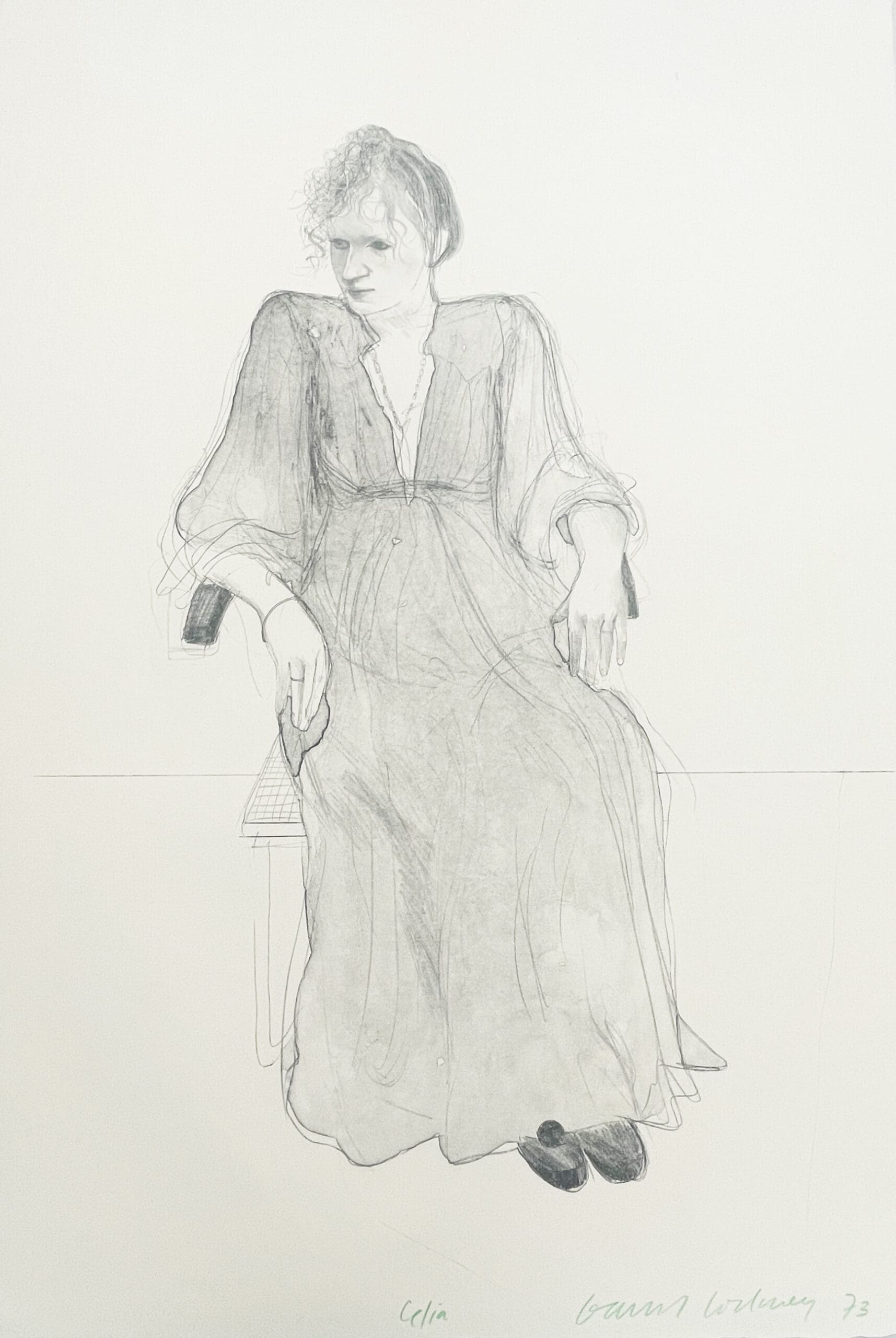 Celia by David Hockney
