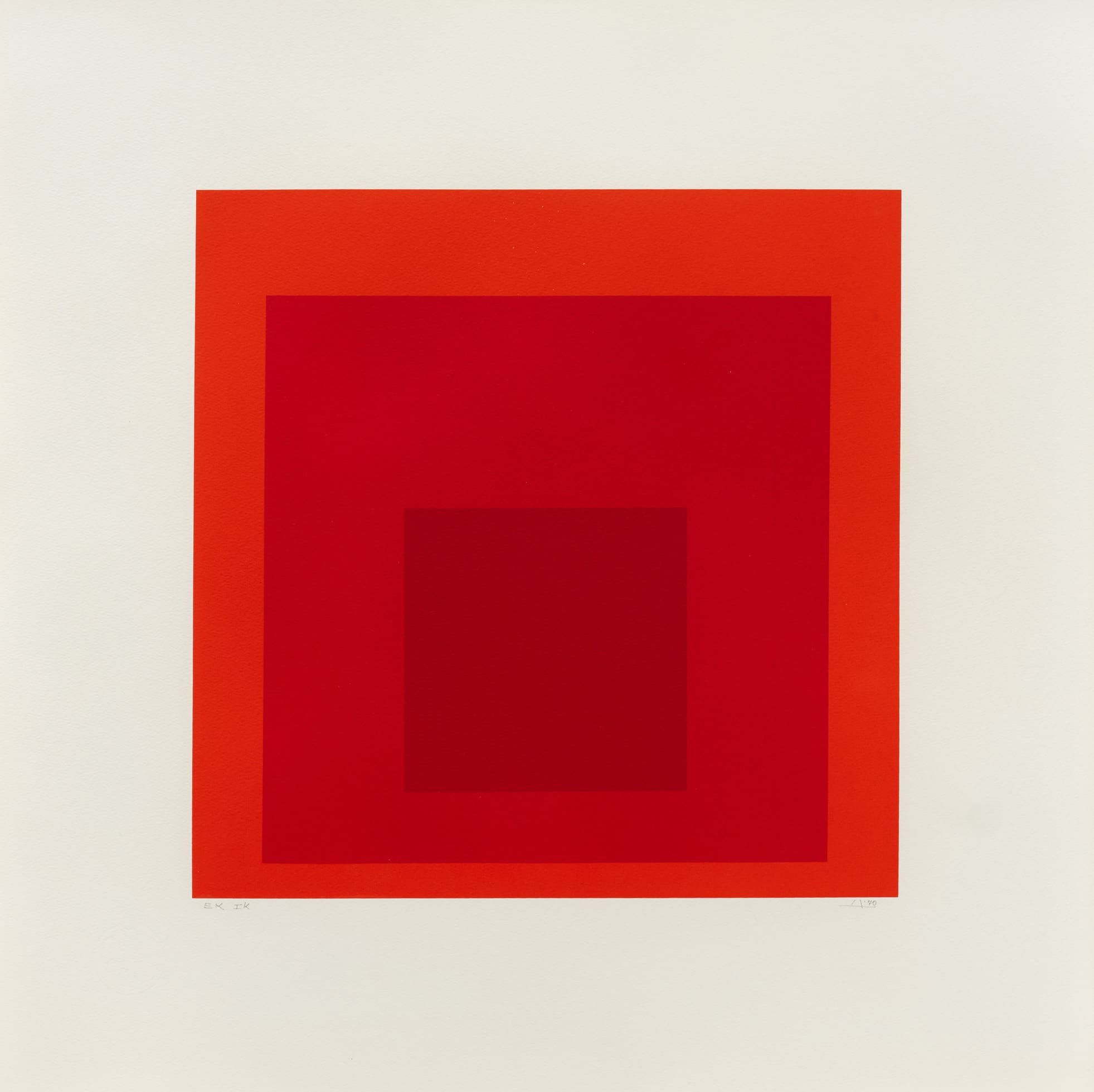 Homage to the Square: Edition Keller Ik by Josef Albers