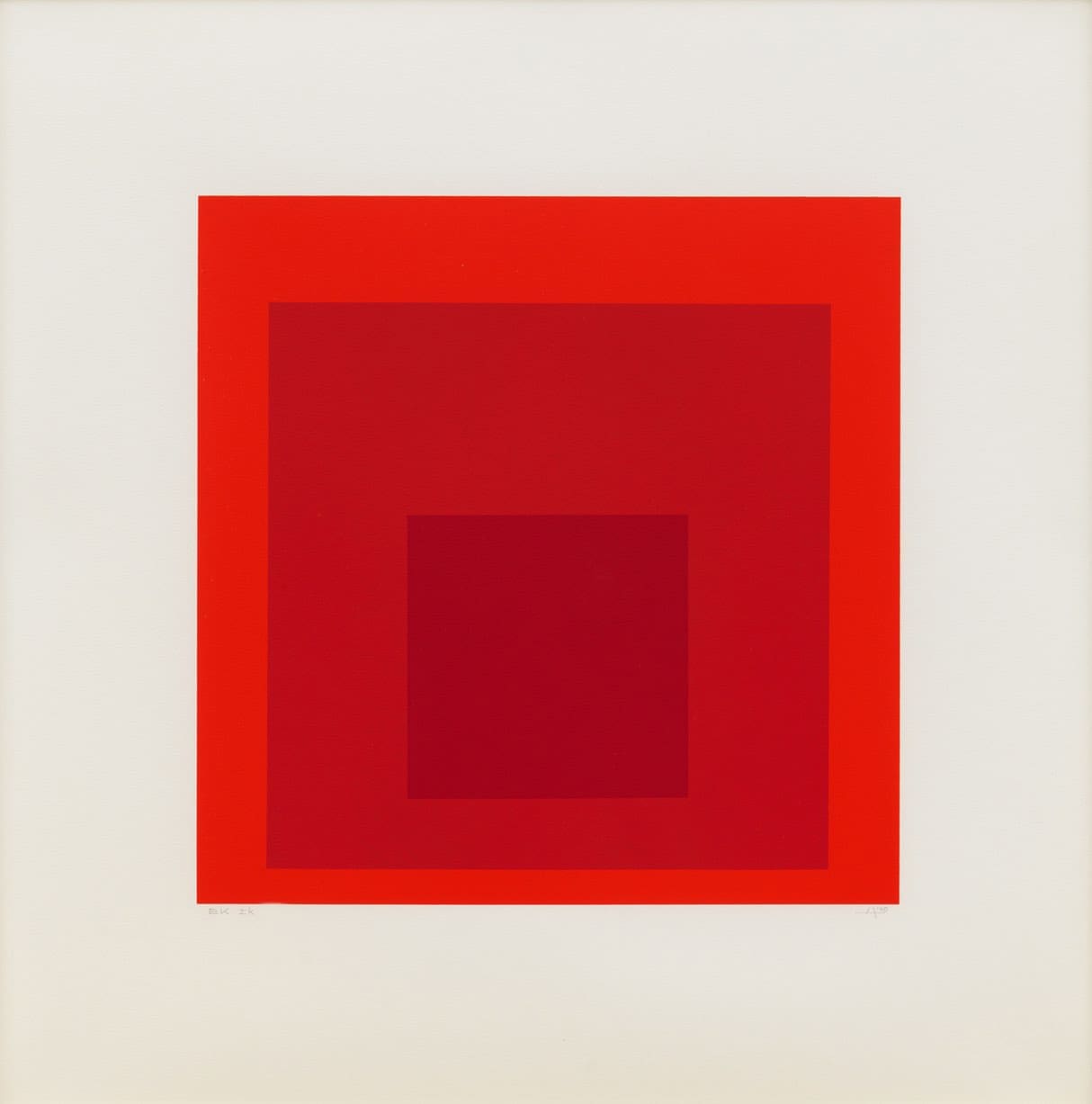 Homage to the Square: Edition Keller Ik by Josef Albers
