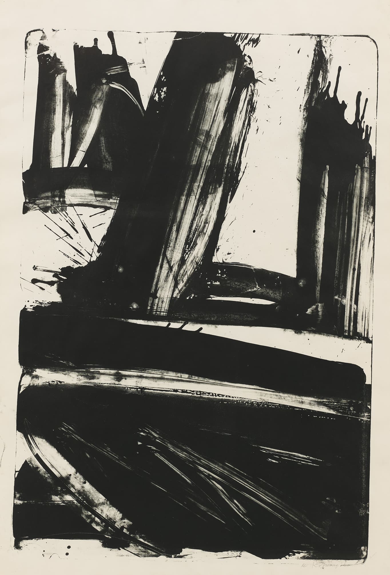 Litho #1 (Waves #1) by Willem de Kooning