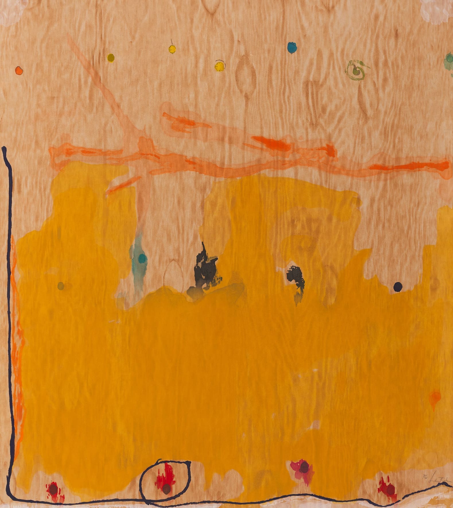 Tales of Genji II by Helen Frankenthaler