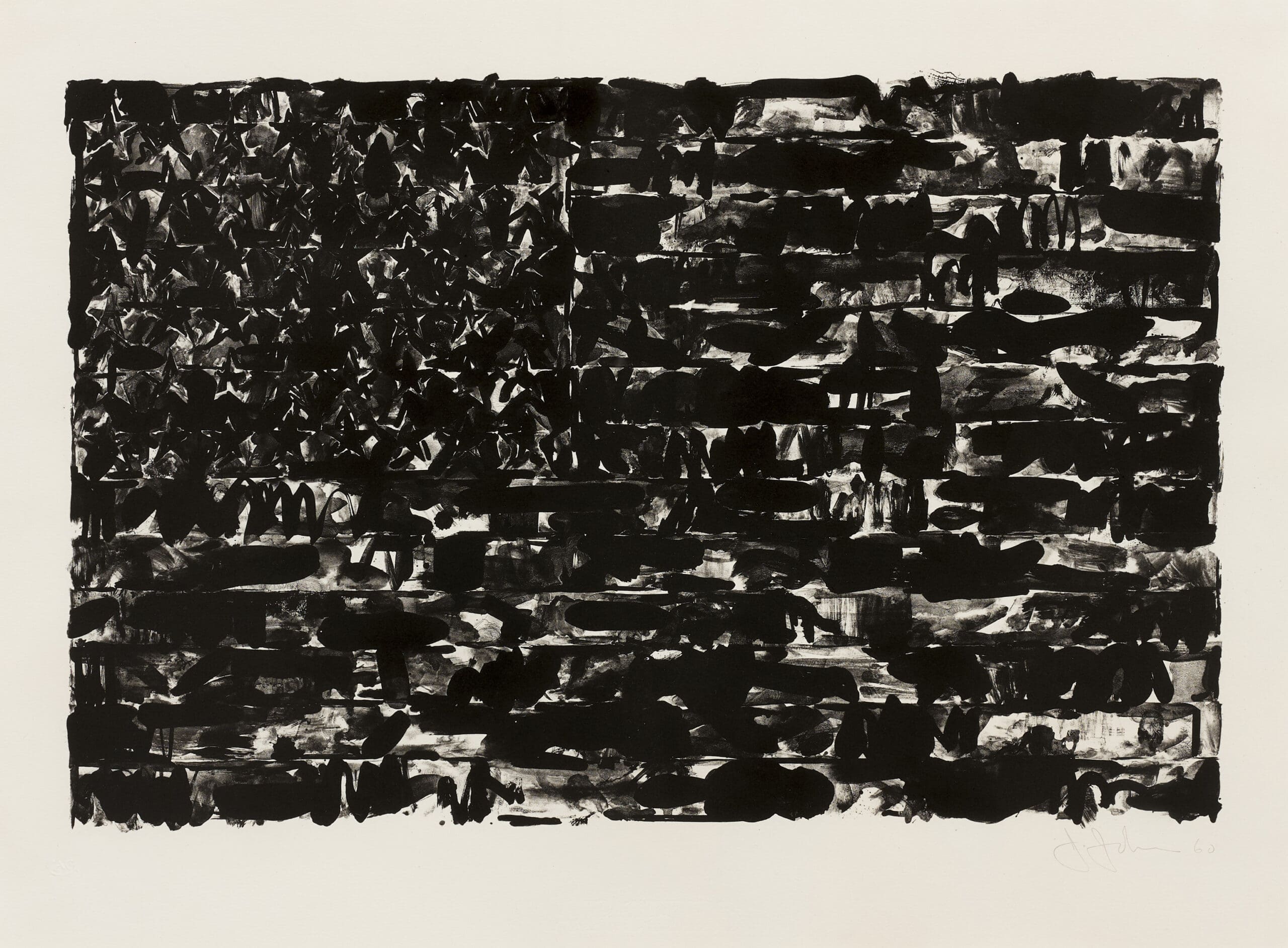 Flag I print - Jasper Johns