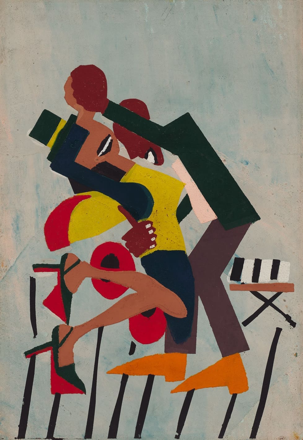 Jitterbugs III by William Henry Johnson