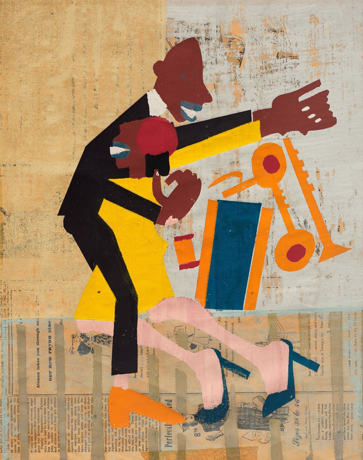 Jitterbugs II by William Henry Johnson