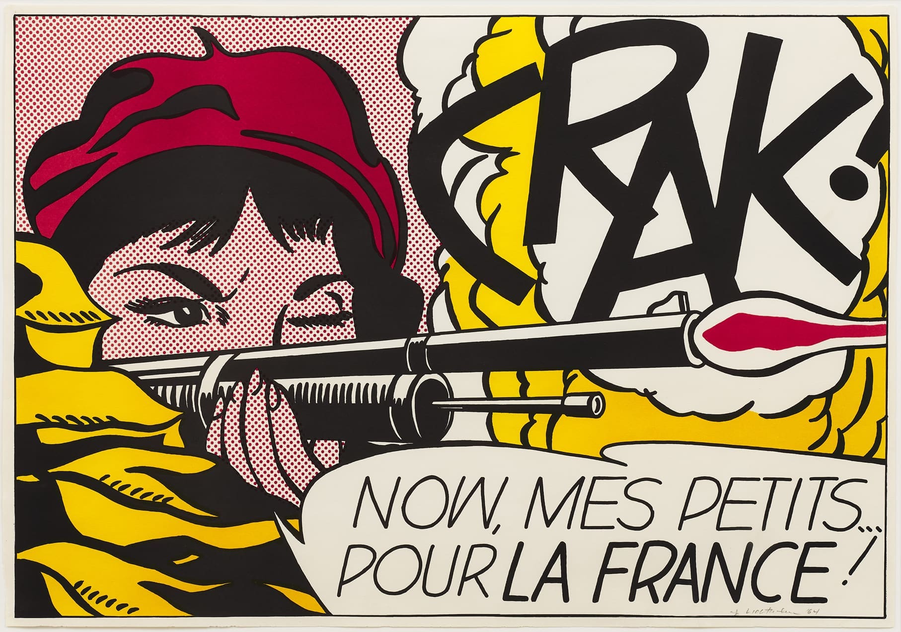 CRAK! by Roy Lichtenstein
