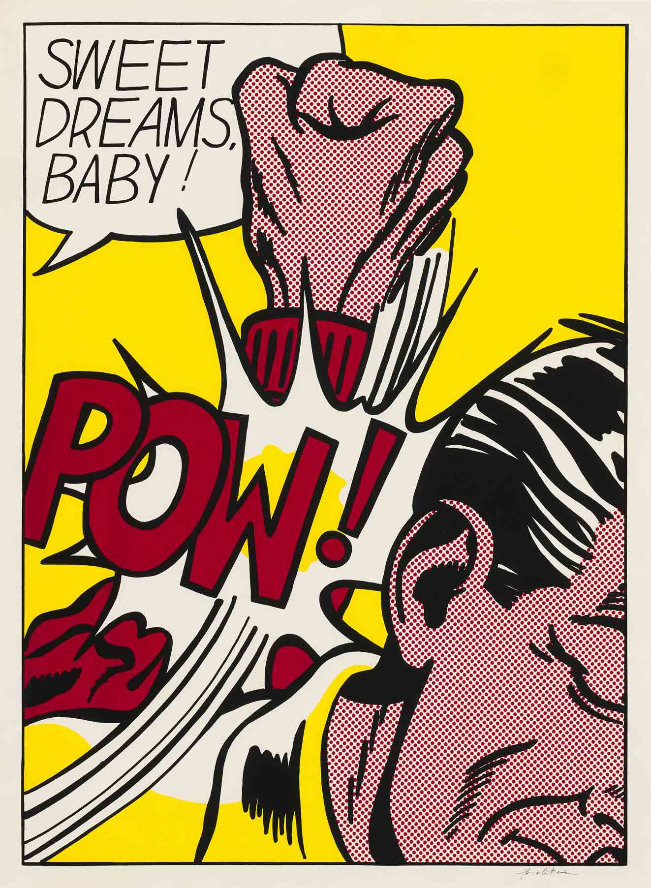 Sweet Dreams, Baby! by Roy Lichtenstein