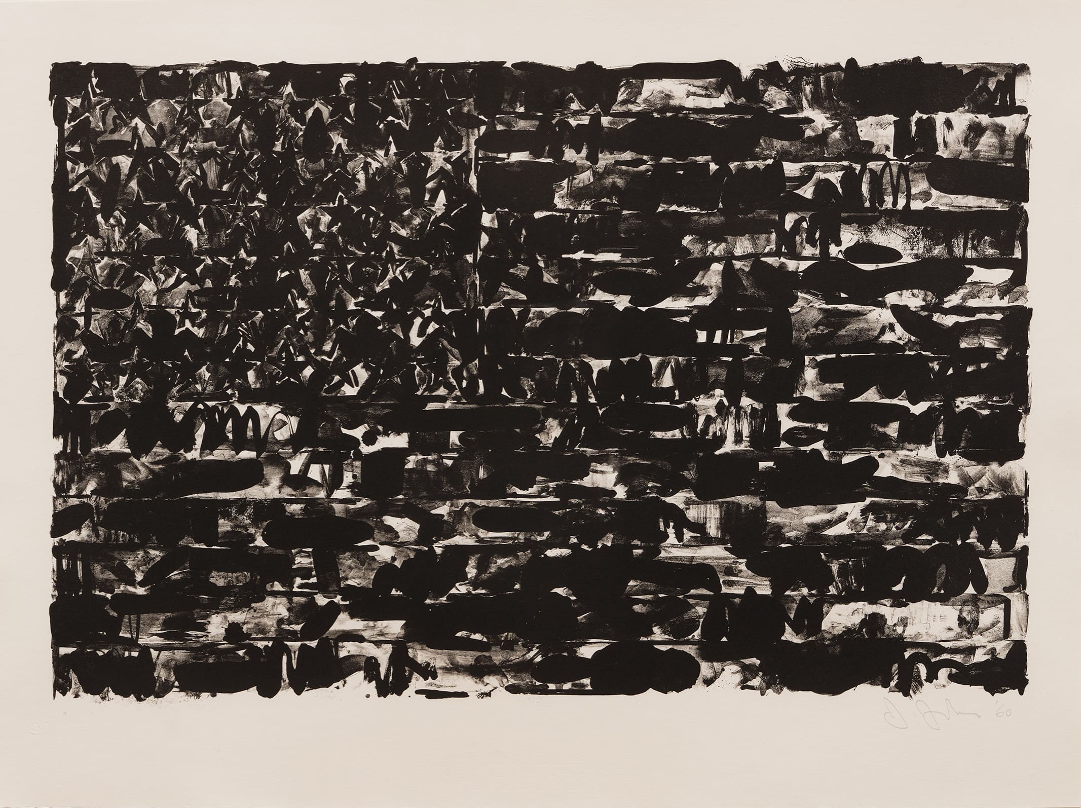 Flag I by Jasper Johns
