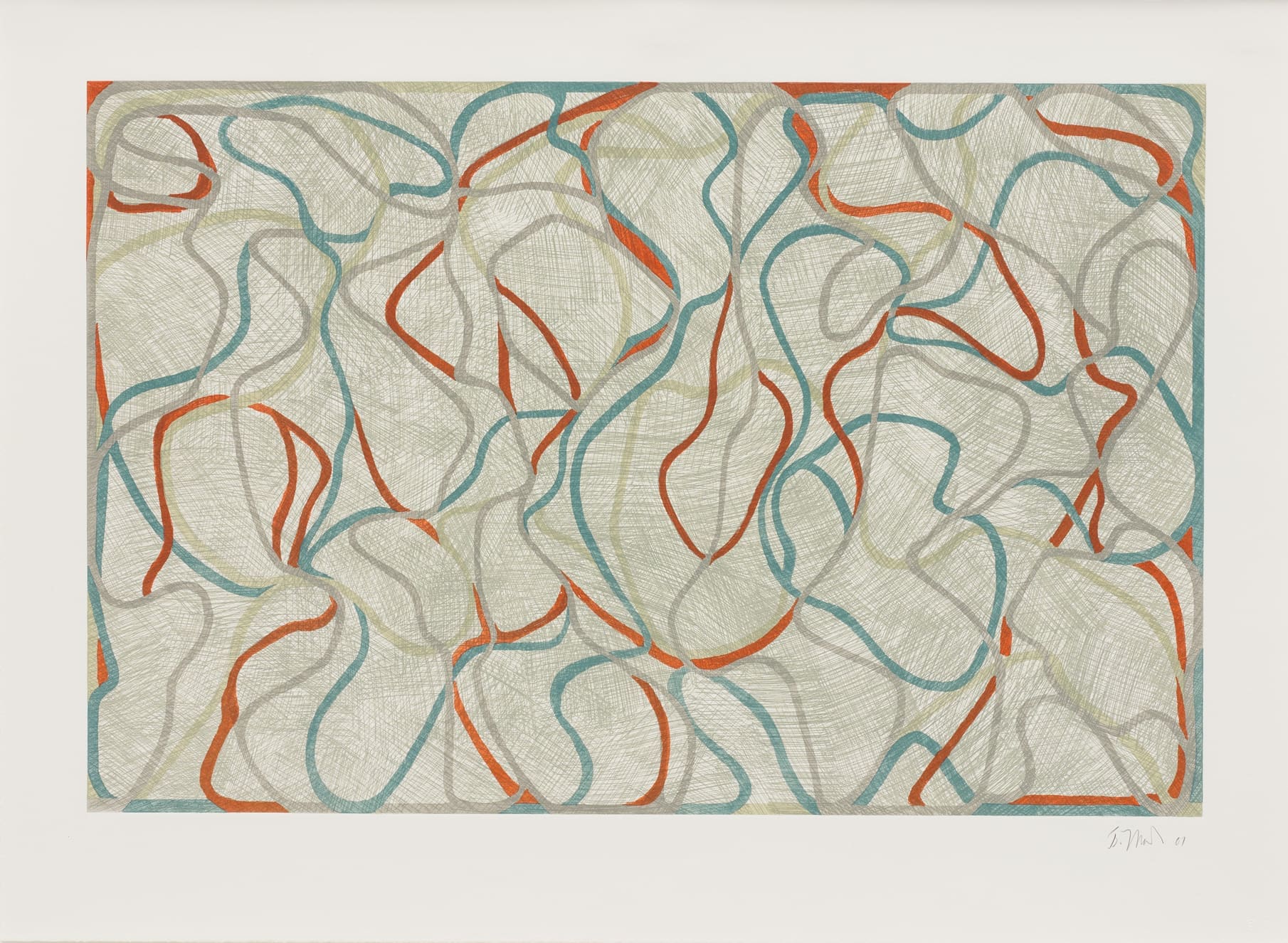 Eagles Mere Muses by Brice Marden