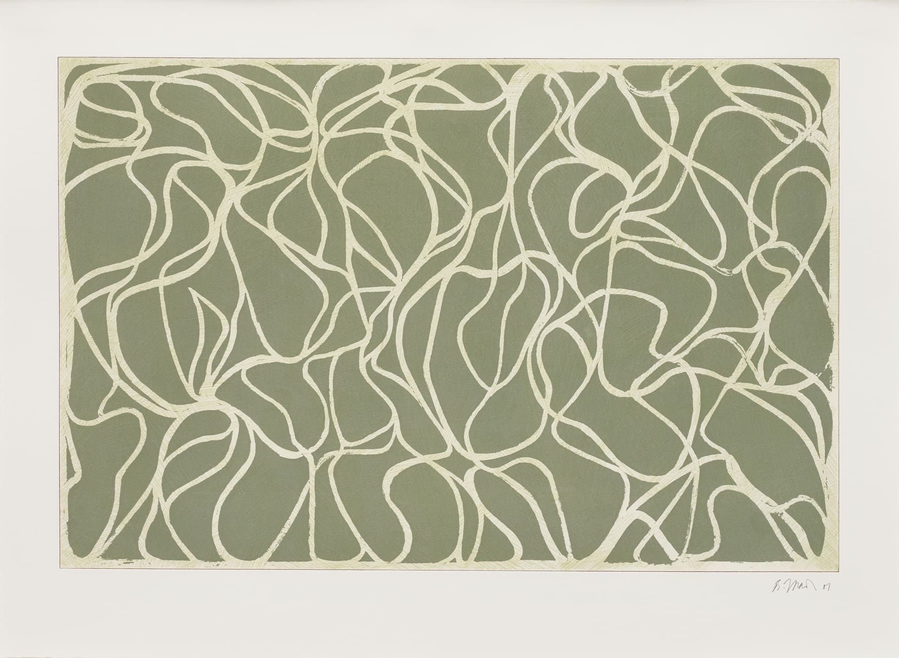 Greyer Muses by Brice Marden