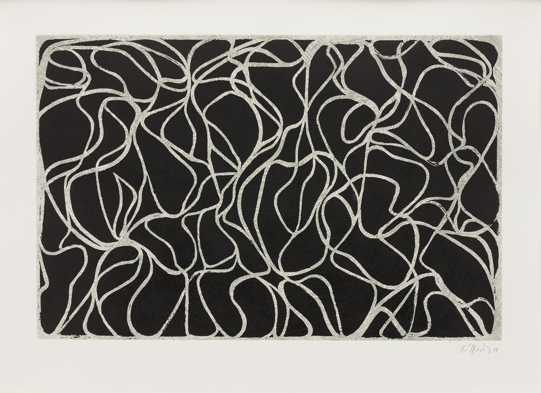 Line Muses by Brice Marden