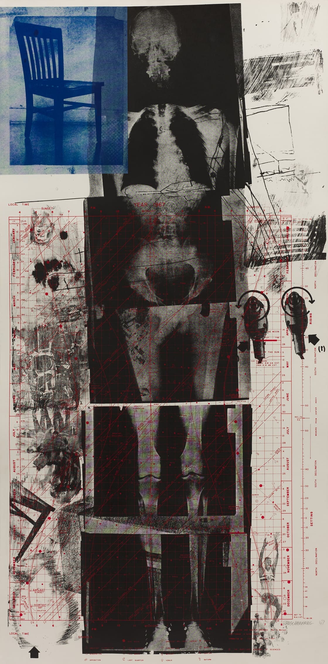 Booster by Robert Rauschenberg