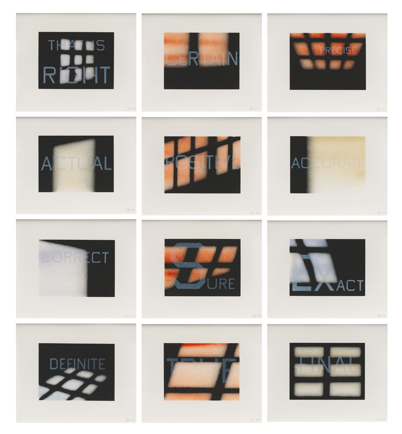 That is Right by Edward Ruscha