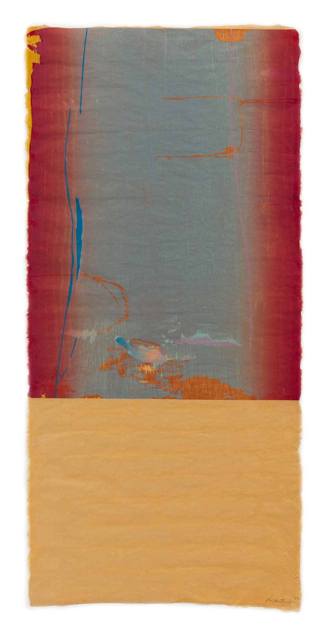 Essence Mulberry by Helen Frankenthaler