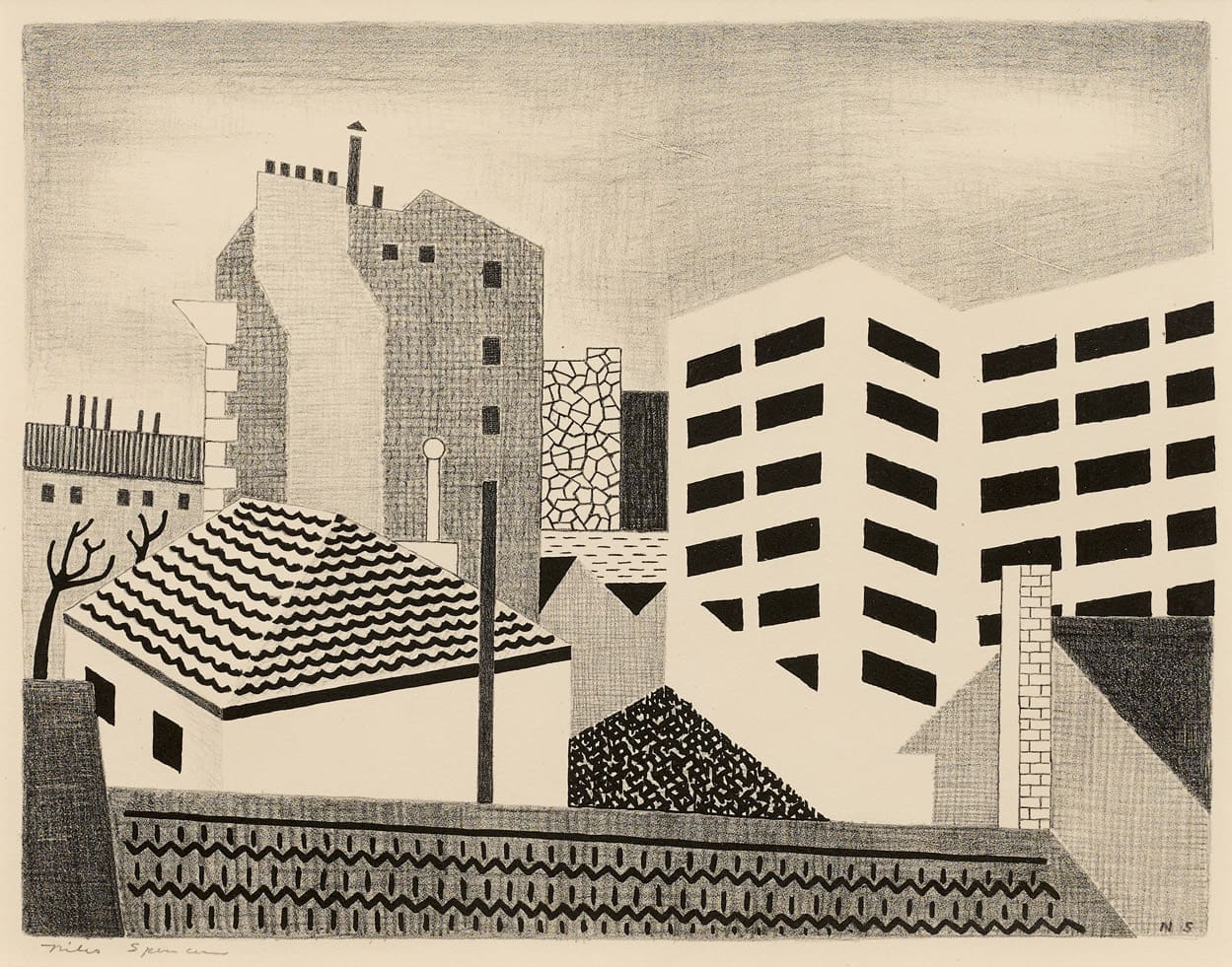 White Factory by Niles Spencer