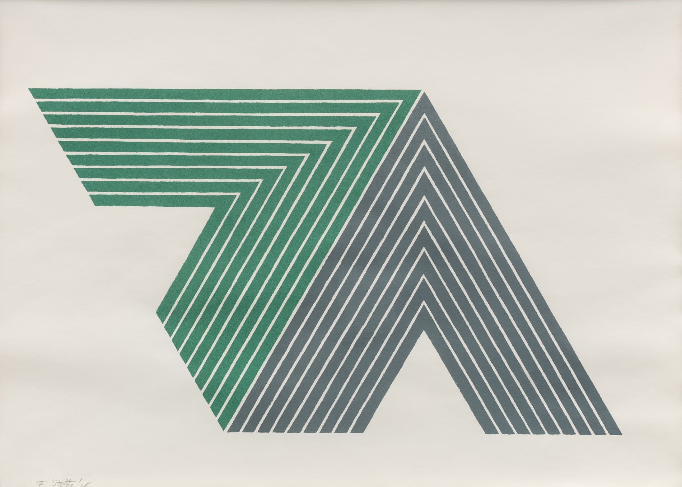 Ifafa II by Frank Stella