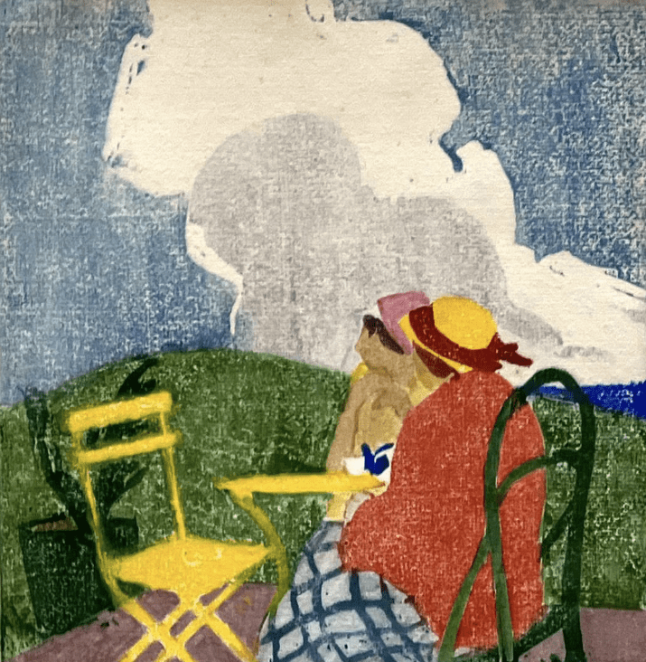 La Terrace by Ethel Mars