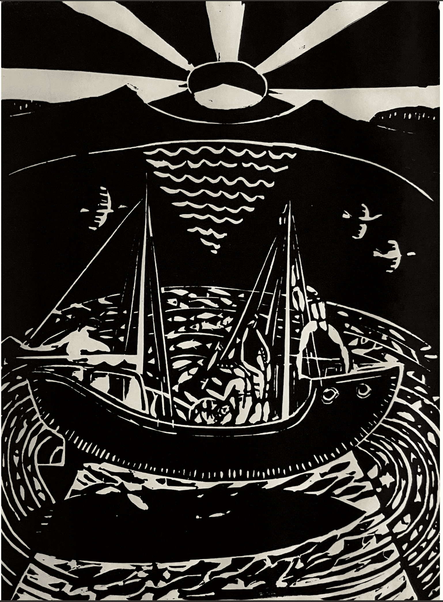 Sunrise Fisherman, Provincetown by William Zorach