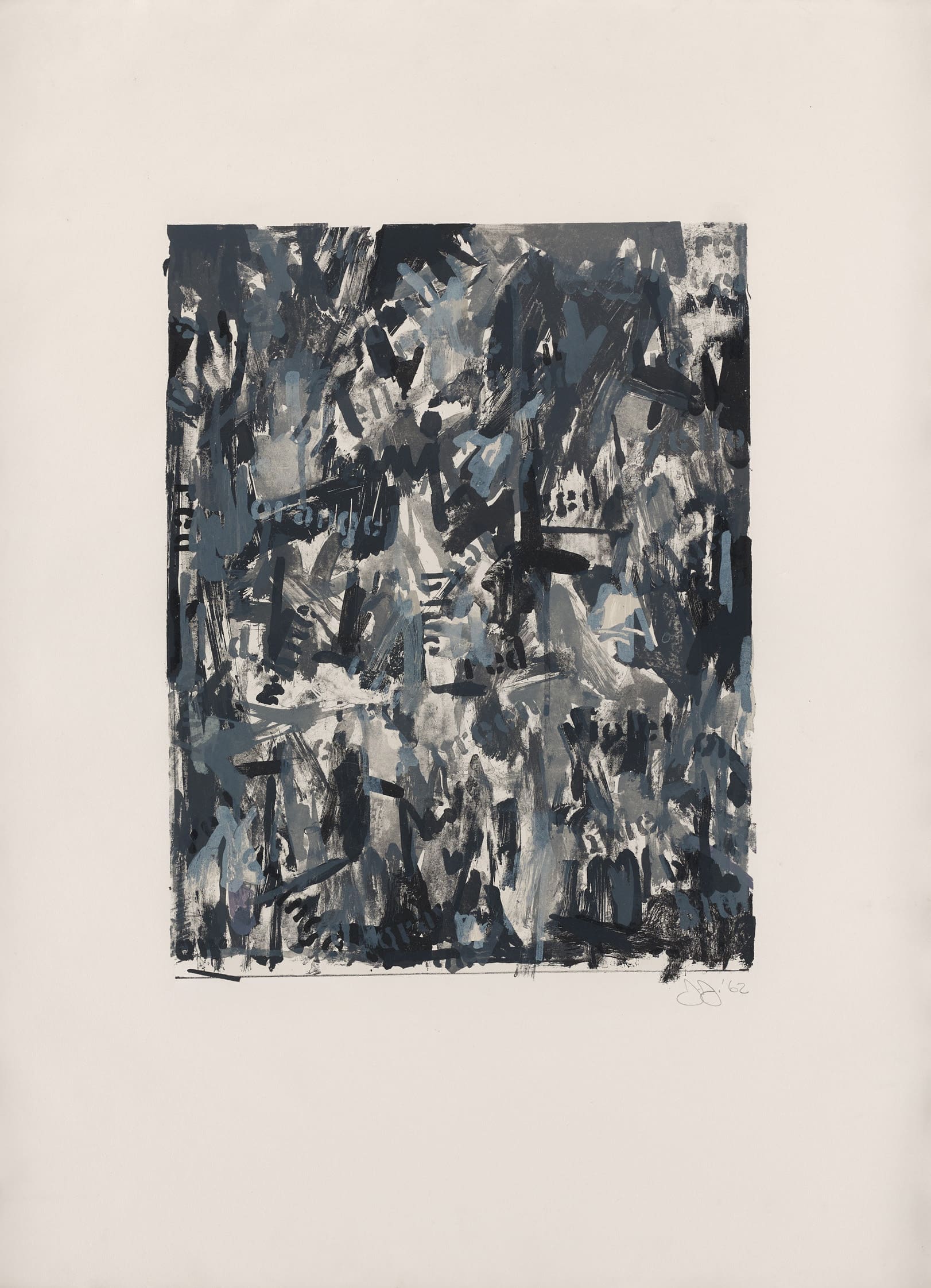 False Start II by Jasper Johns