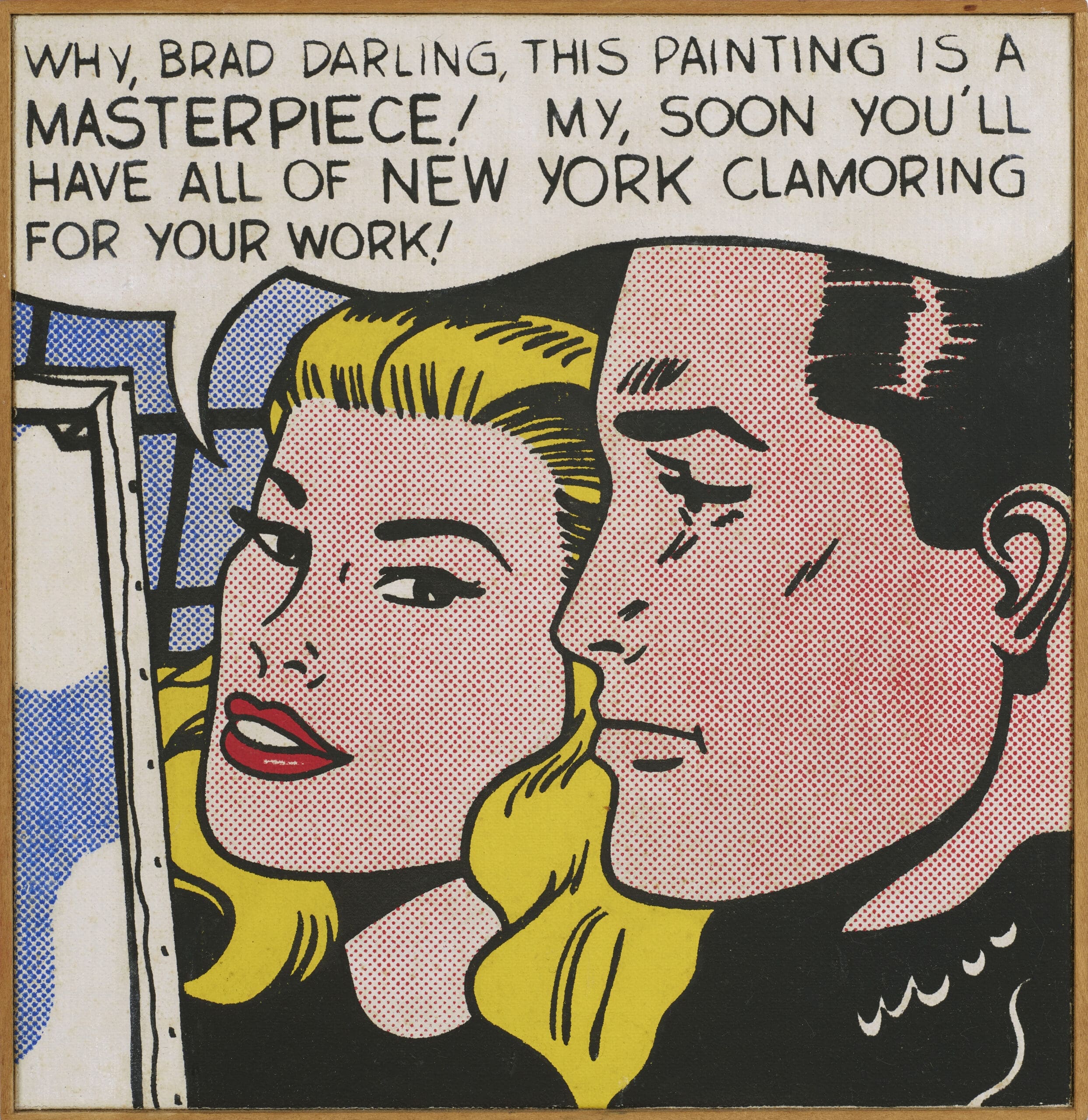 Roy Lichtenstein, “Masterpiece,” 1962 by Richard Pettibone