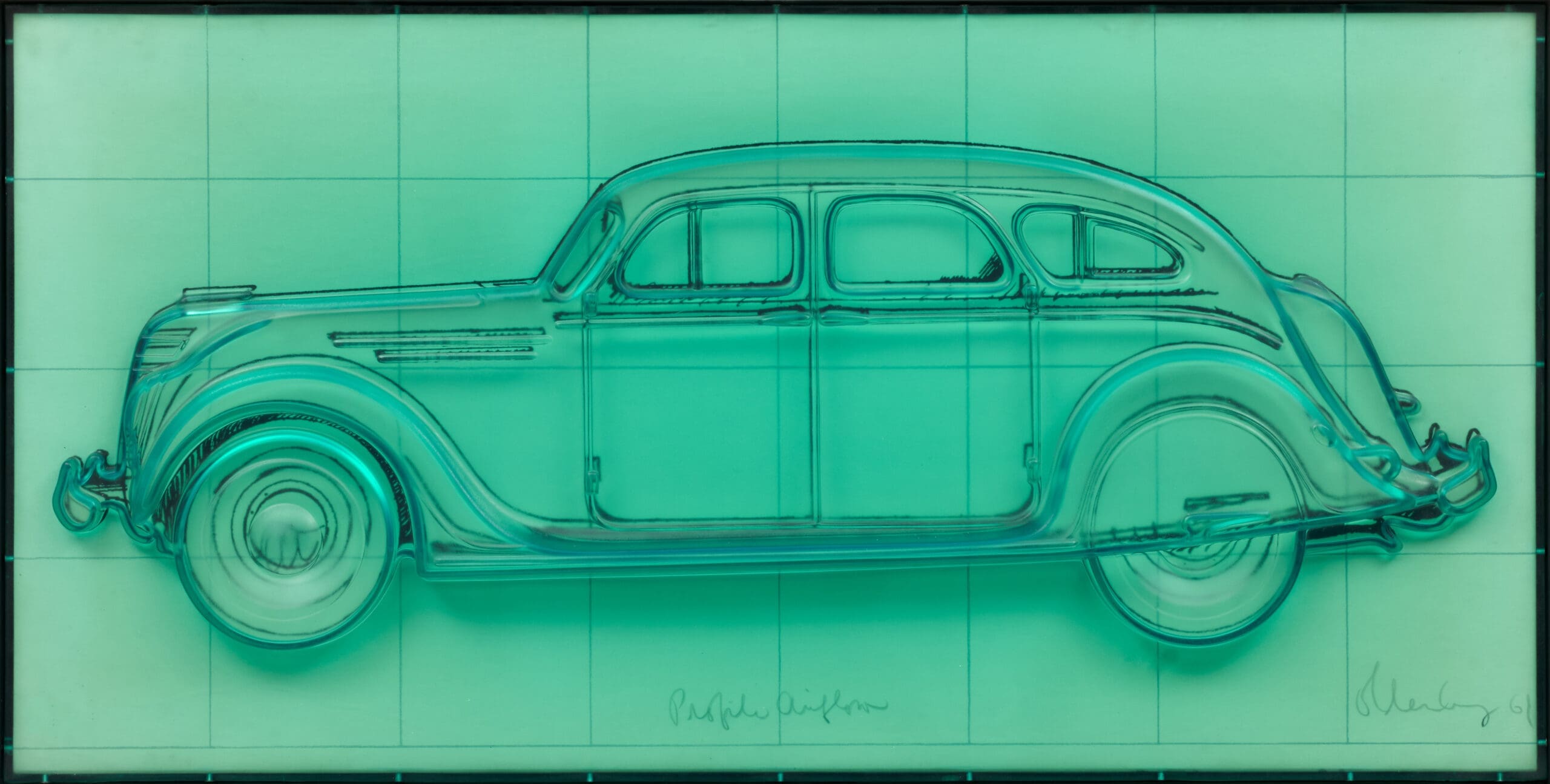 Profile Airflow print - Claes Oldenburg