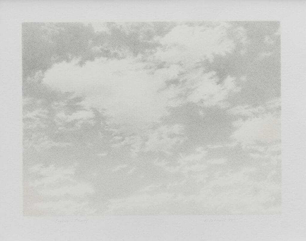 Vija Celmins Untitled (Sky) print