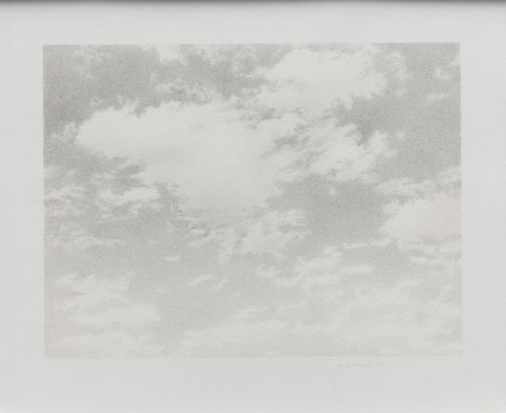 Vija Celmins Untitled (Sky) print
