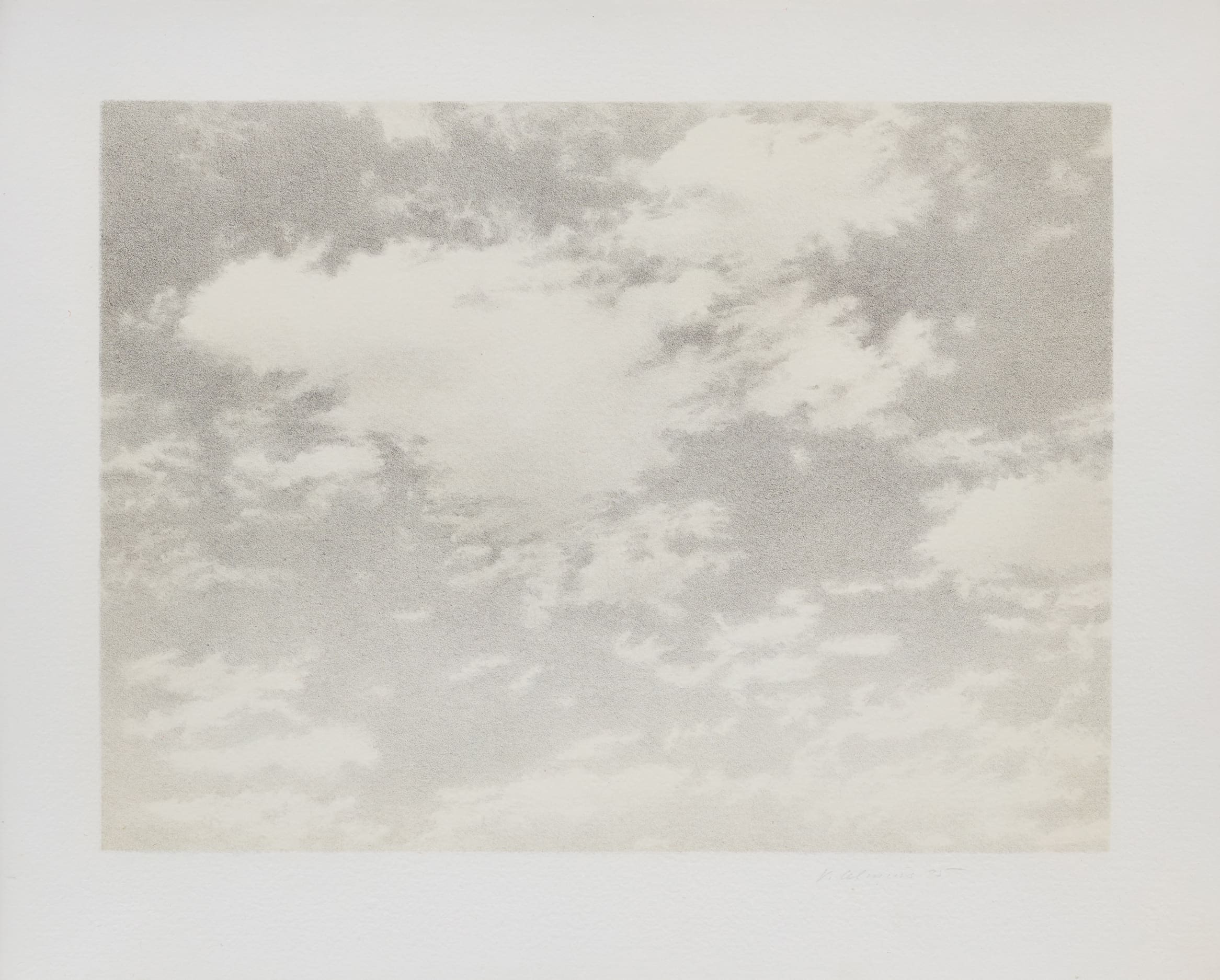 Untitled (Sky) print - Vija Celmins