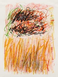Joan Mitchell Flower I print
