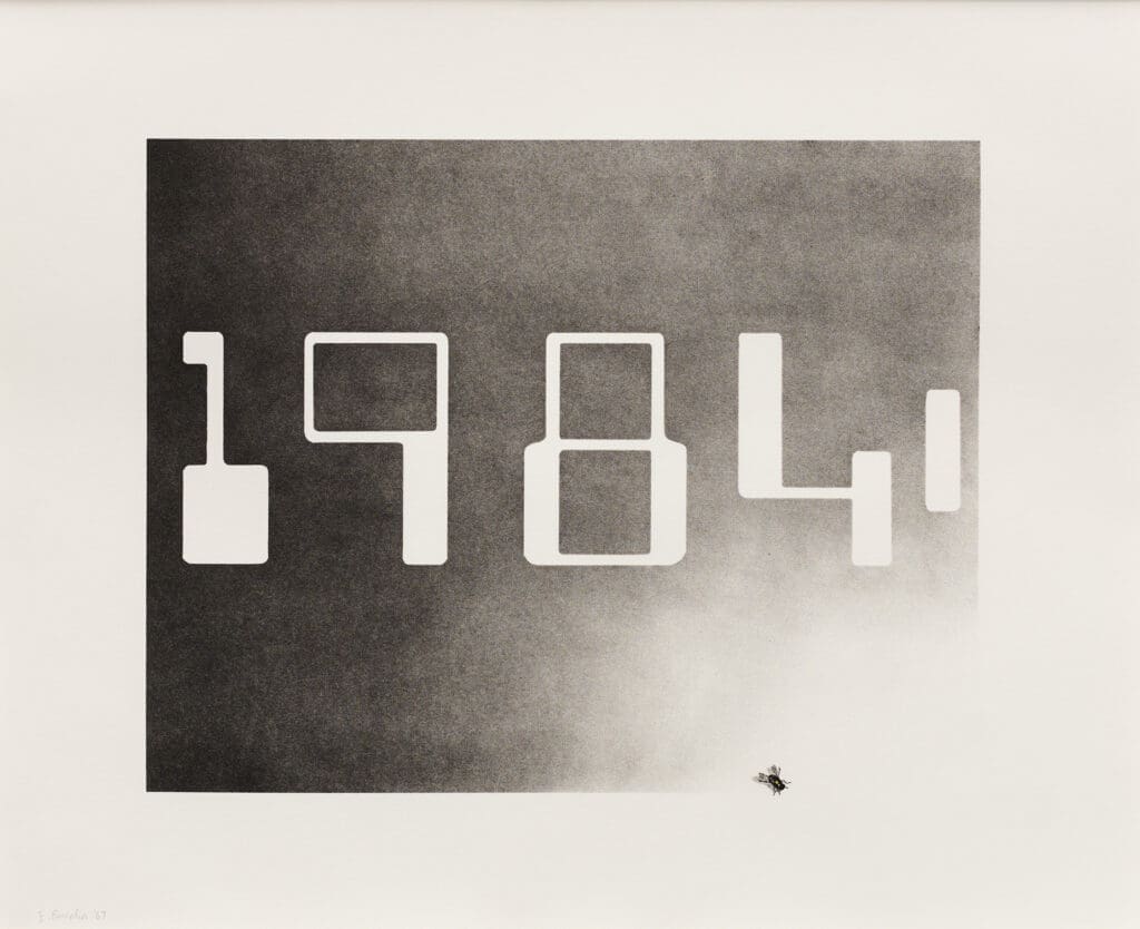 Edward Ruscha 1984 print