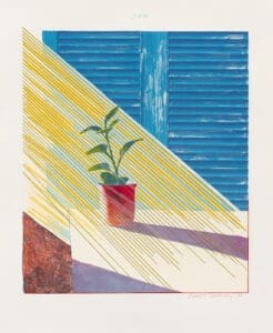 David Hockney Sun print