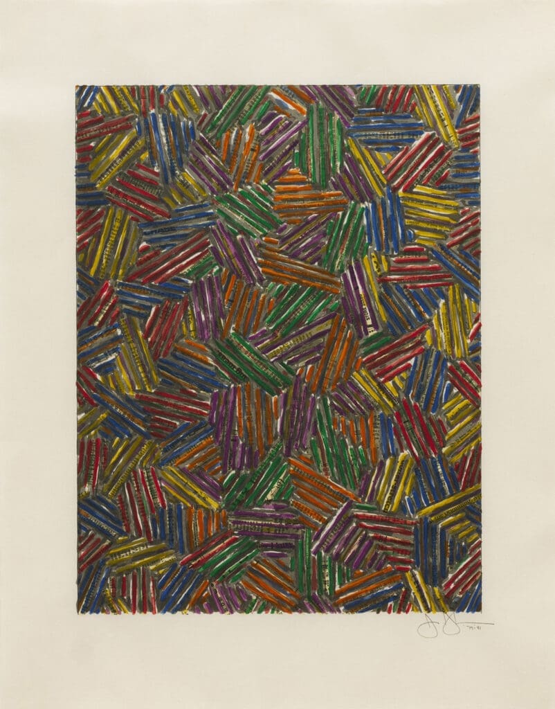 Jasper Johns Cicada II print