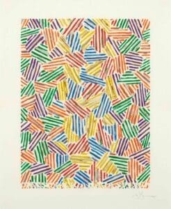 Jasper Johns Cicada print