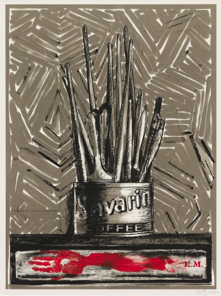 Jasper Johns Savarin print